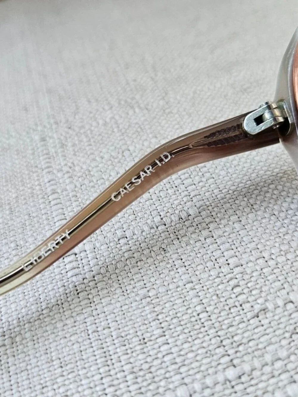 Vintage Liberty Women Eyeglasses Frame Kasper Eye Wear Wavy Temple Glasses